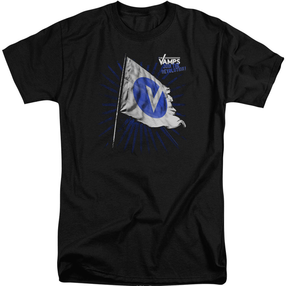 Vamps Flag Adult Tall T-shirt Tall Front