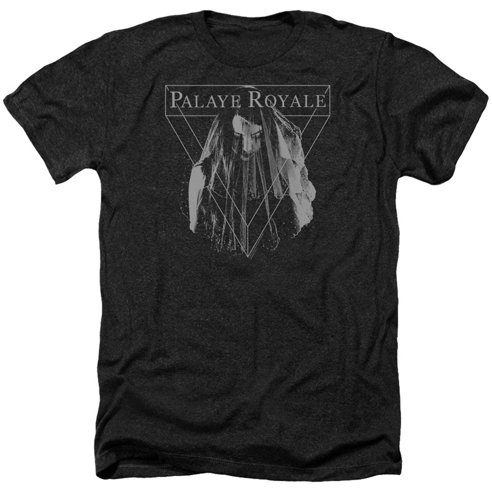 Palaye Royale Veil Adult Heather 40% Poly T-shirt Front