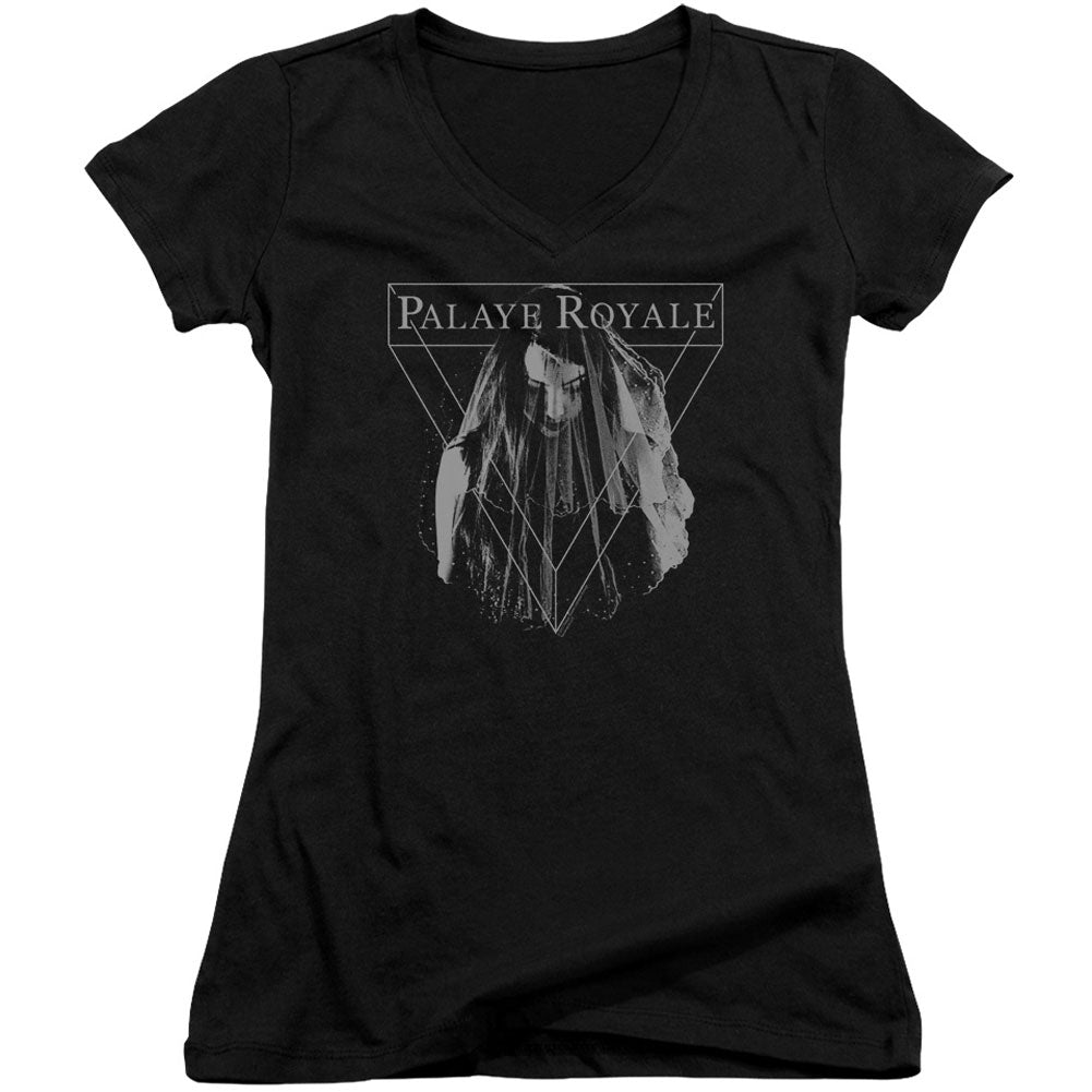 Palaye Royale Veil V-Neck Junior Top Front