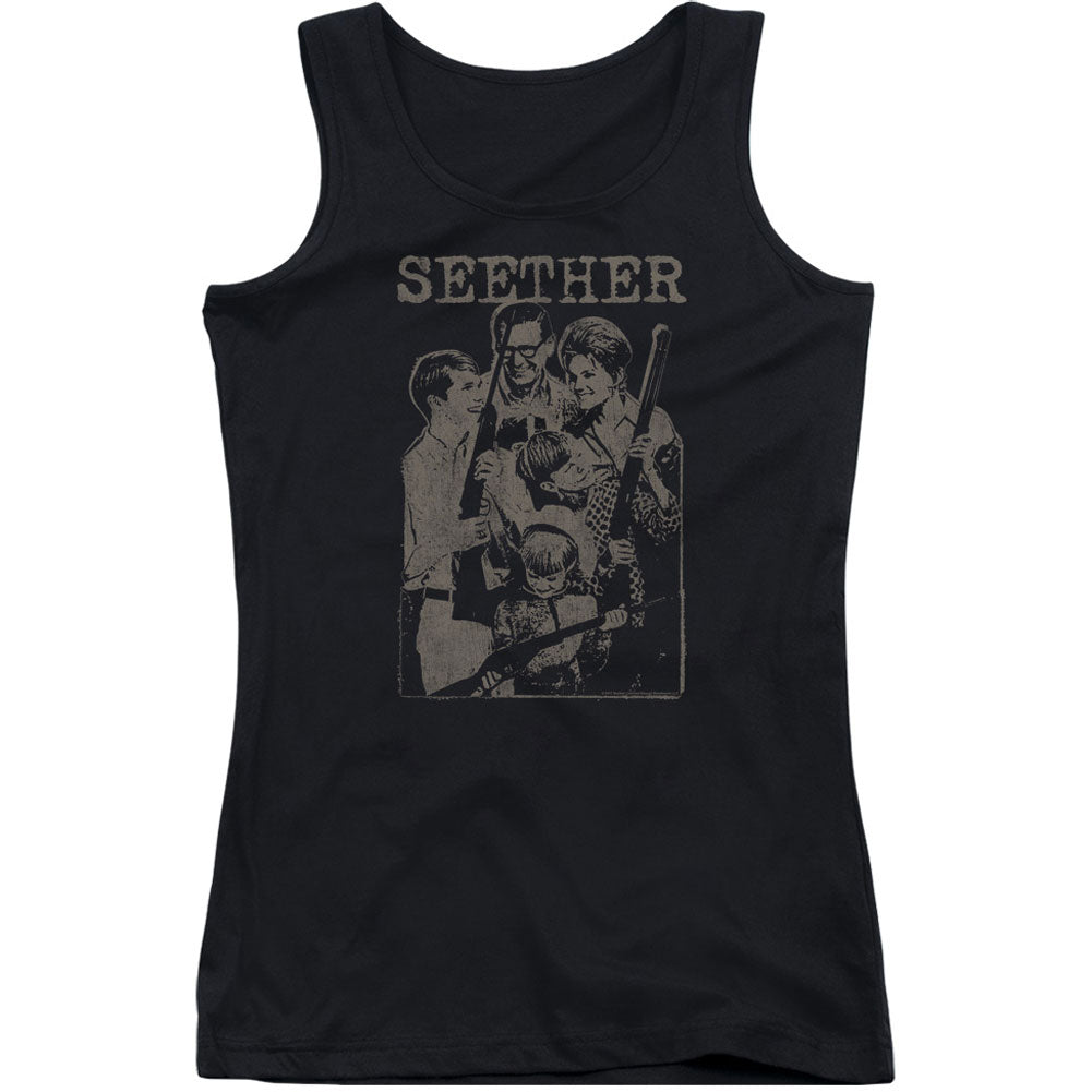 Seether Happy Family Junior Top Front