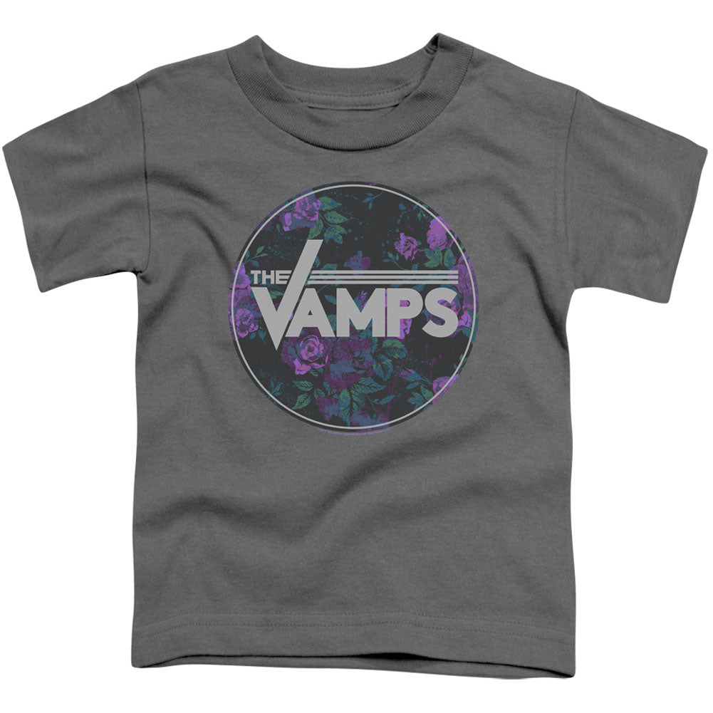 Floral Vamps Toddler Childrens T-shirt Front
