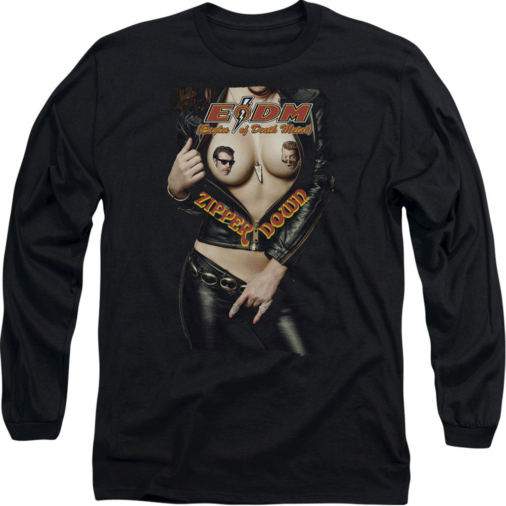 Eagles Of Death Metal Zipper Down Long Sleeve Front