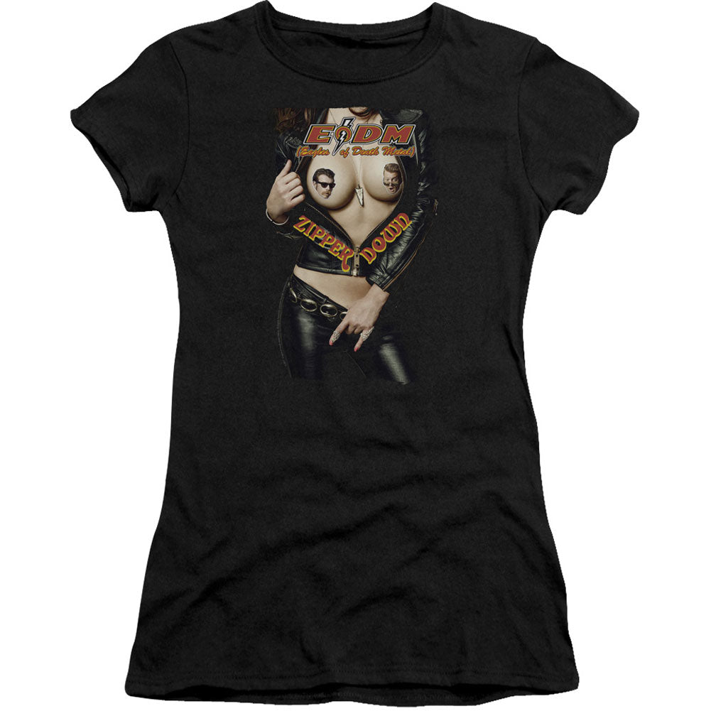 Eagles Of Death Metal Zipper Down Premium Bella Brand Junior Top Front