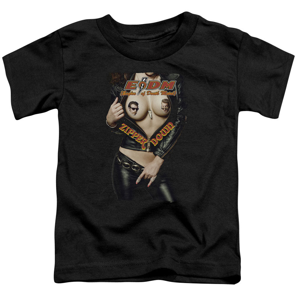 Eagles Of Death Metal Zipper Down Toddler Childrens T-shirt Front