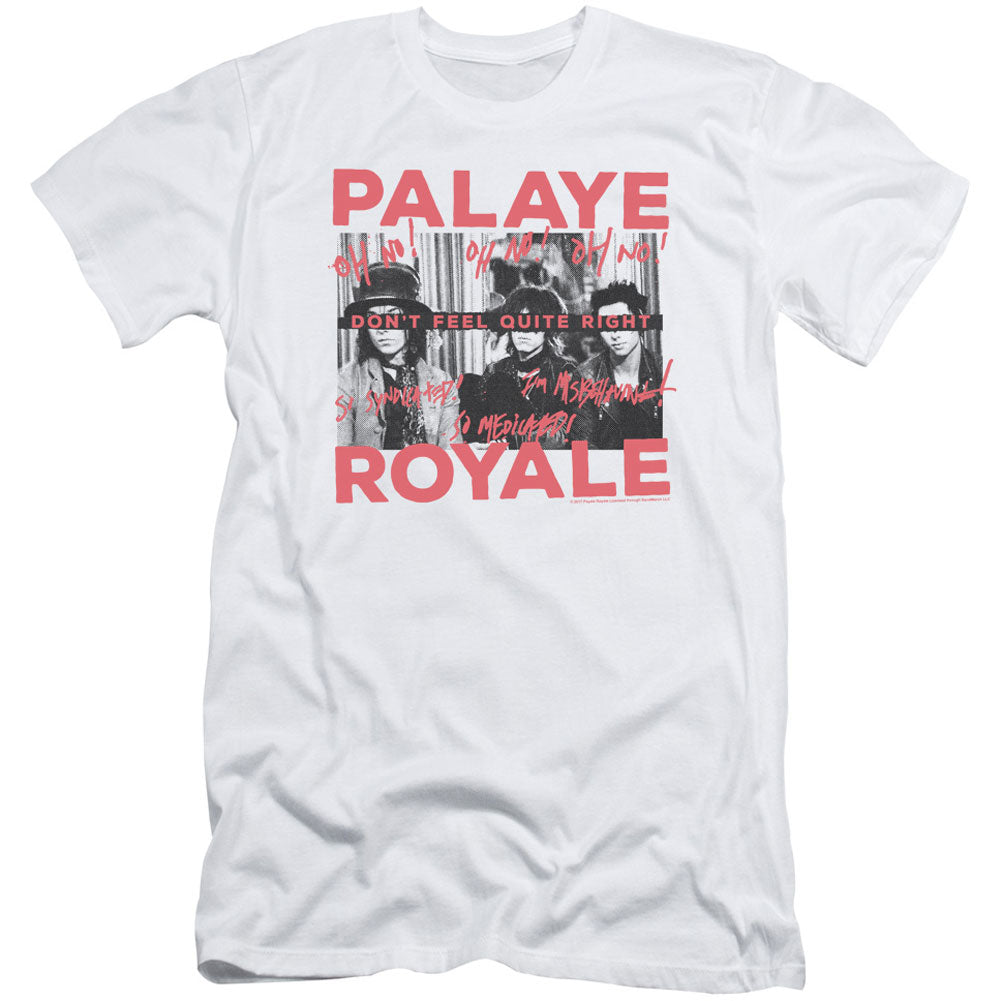Palaye Royale Oh No Adult Slim Fit Slim Fit T-shirt Front