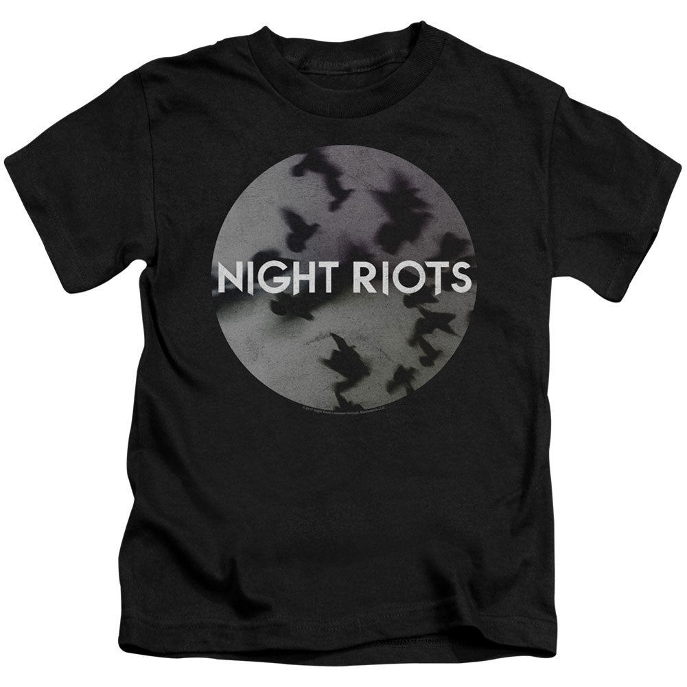 Night Riots Flock Juvenile Childrens T-shirt Front