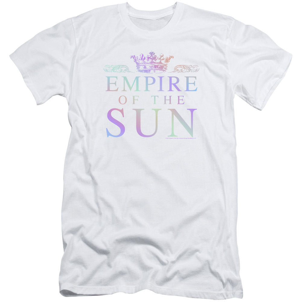 Empire Of The Sun Rainbow Logo Adult Slim Fit Slim Fit T-shirt Front