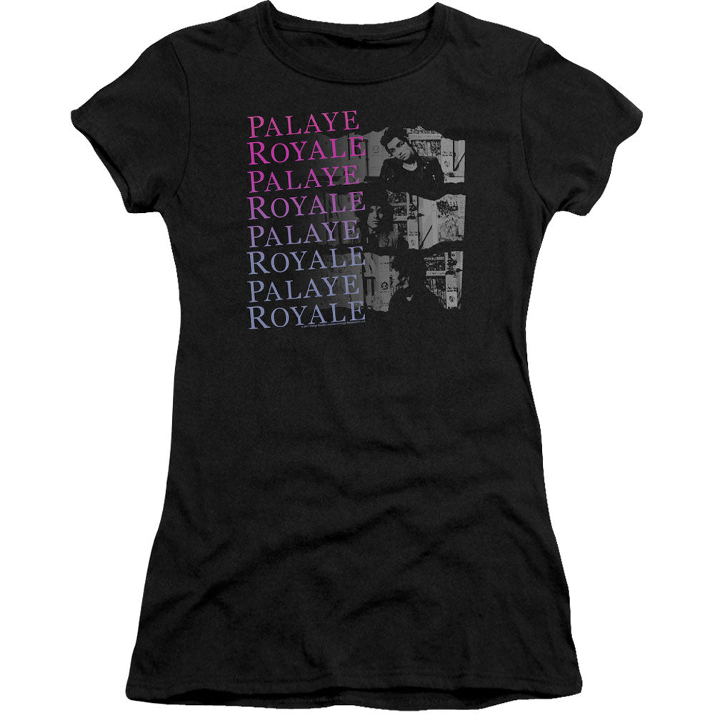 Palaye Royale Torn Cap Sleeve Junior Top Front
