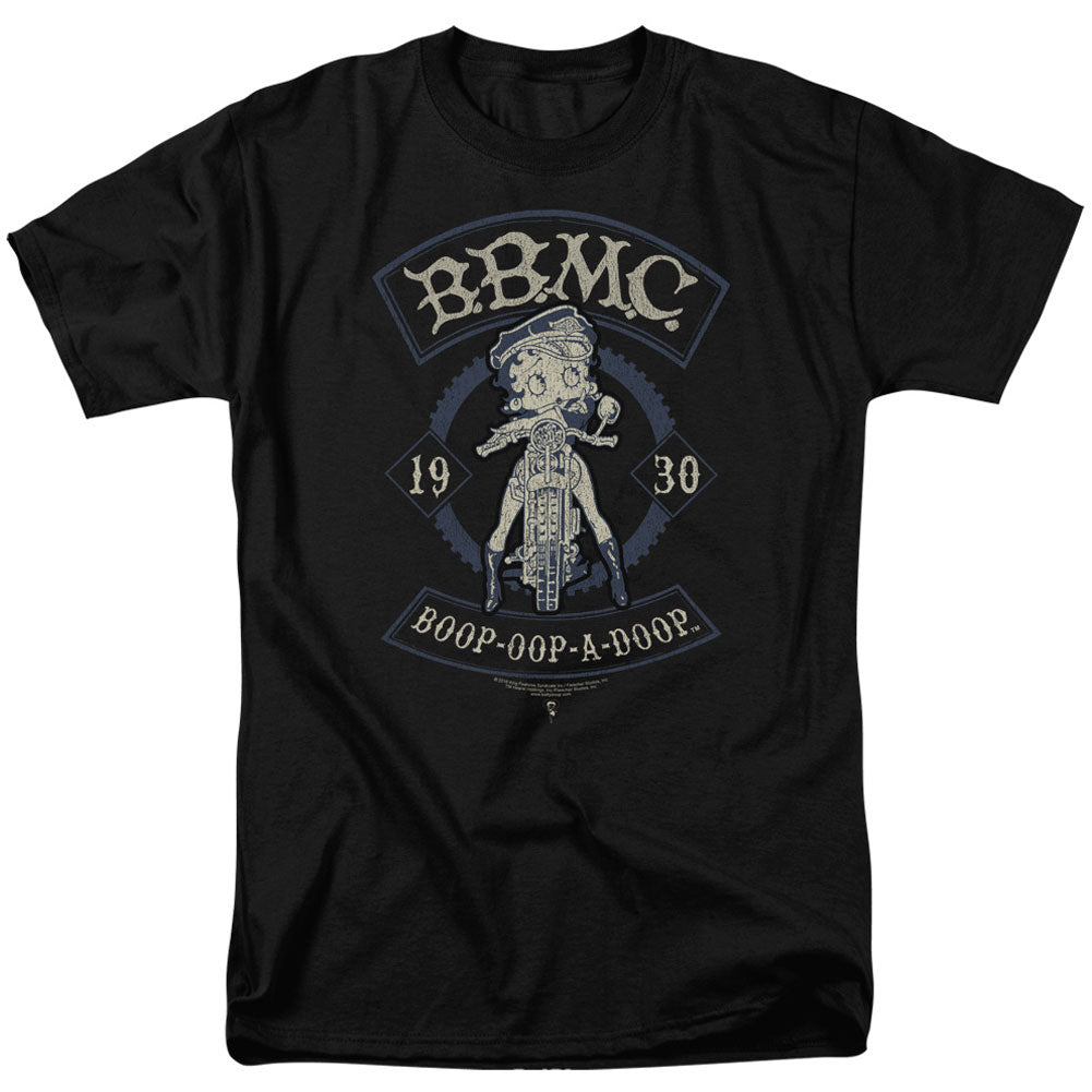 Betty Boop B.b.m.c. Adult T-shirt Front