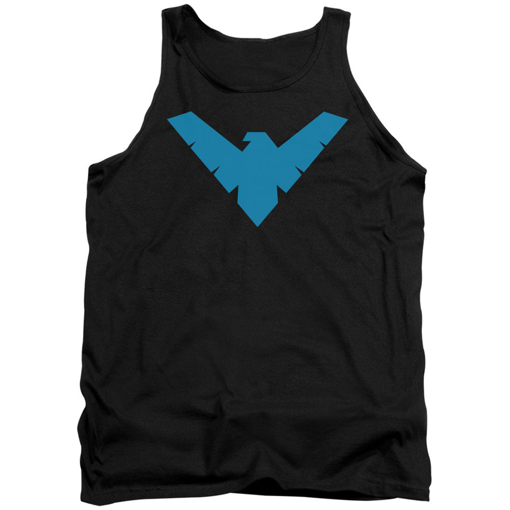 Batman Nightwing Symbol Mens Tank Front
