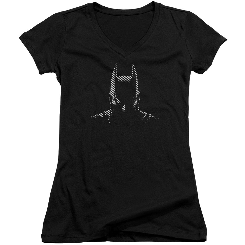 Batman Noir V-Neck Junior Top Front