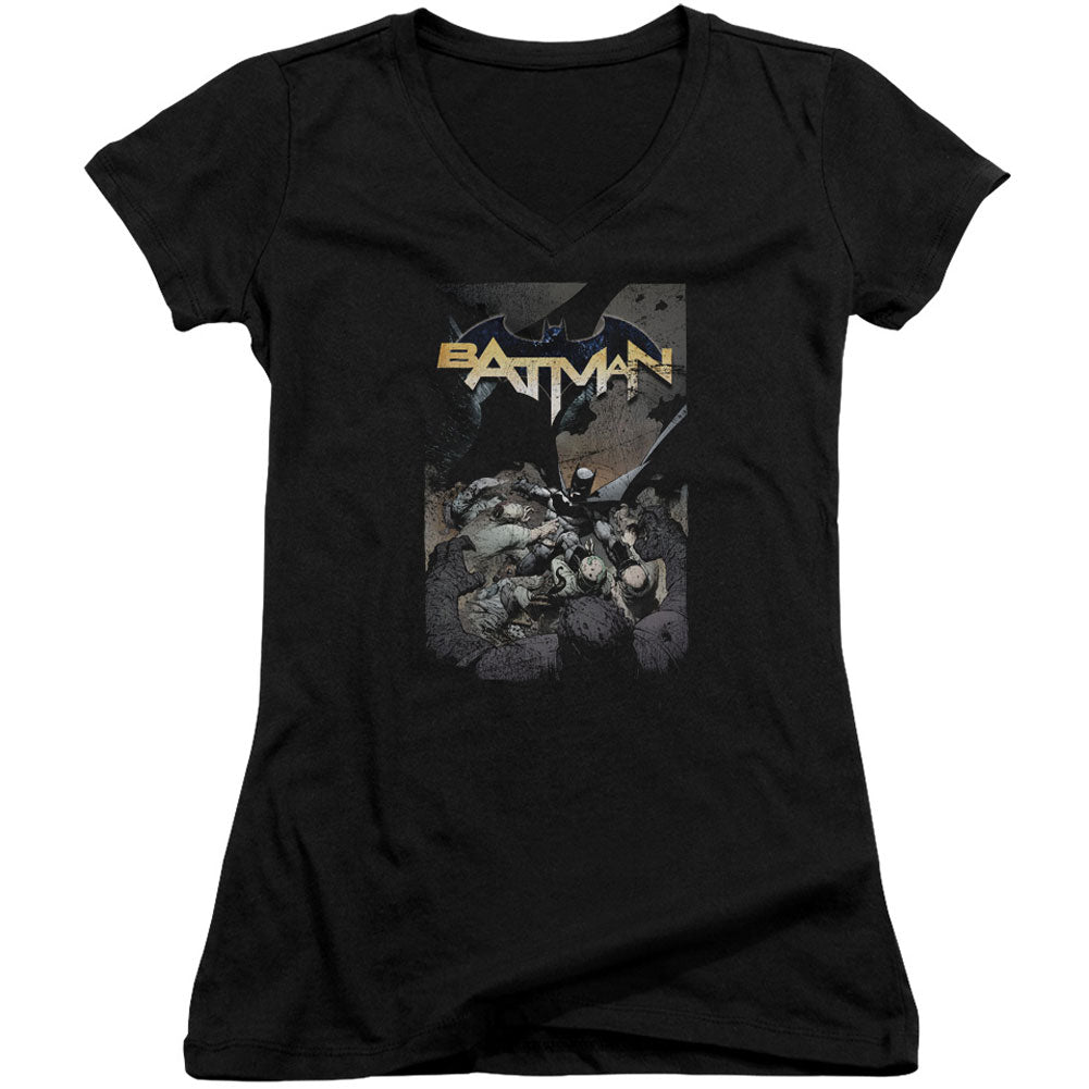 Batman One V-Neck Junior Top Front