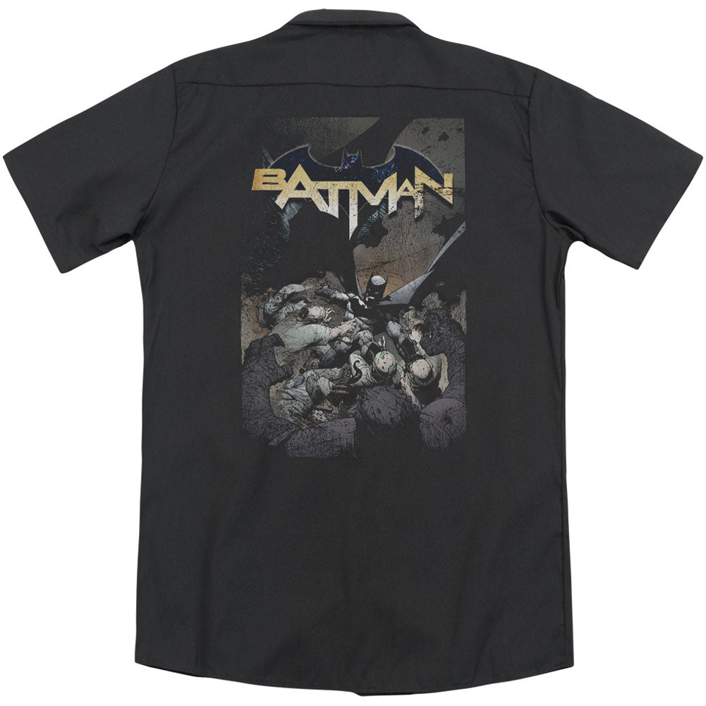 Batman One (Back Print) Workshirt Back