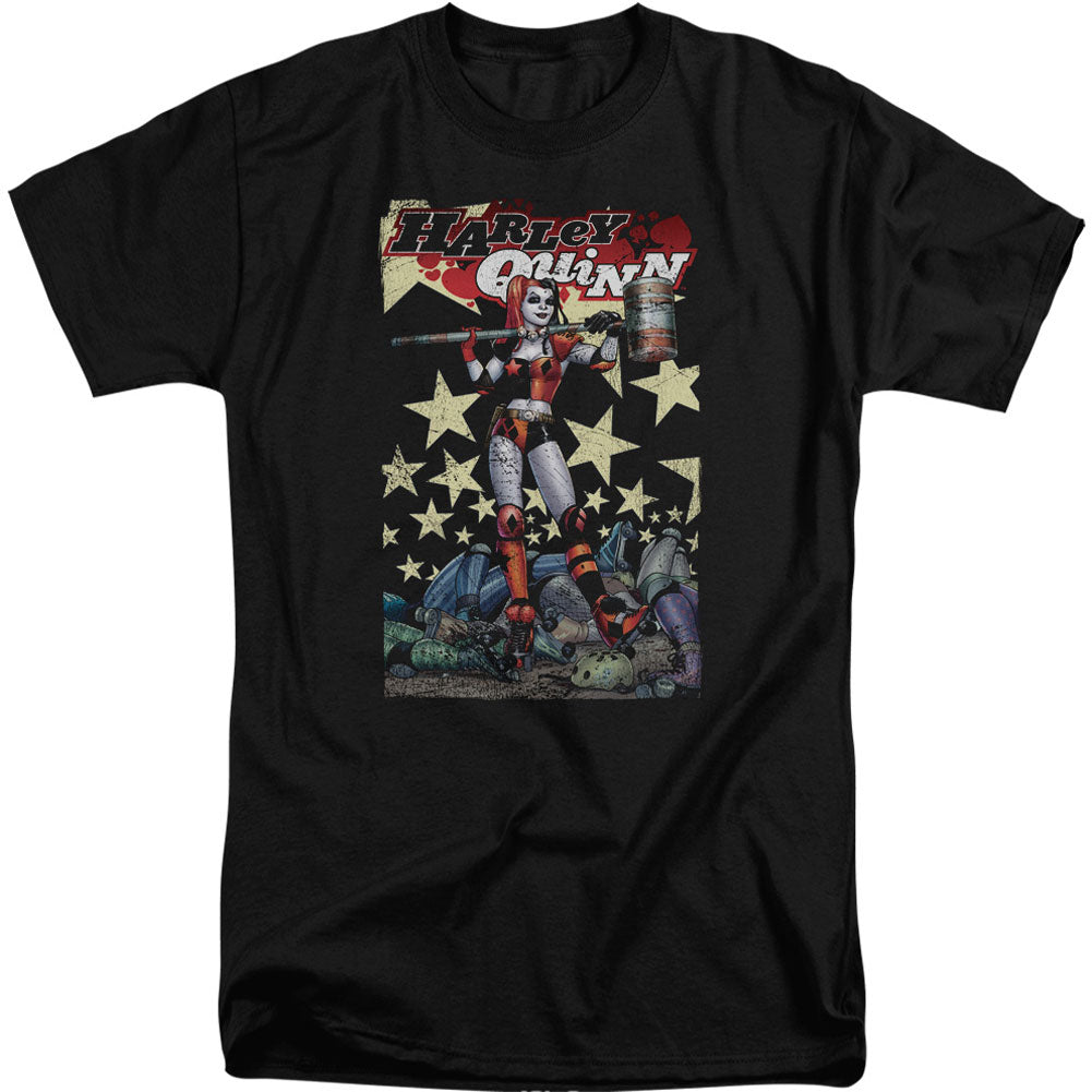 Batman Quinn One Adult Tall T-shirt Tall Front