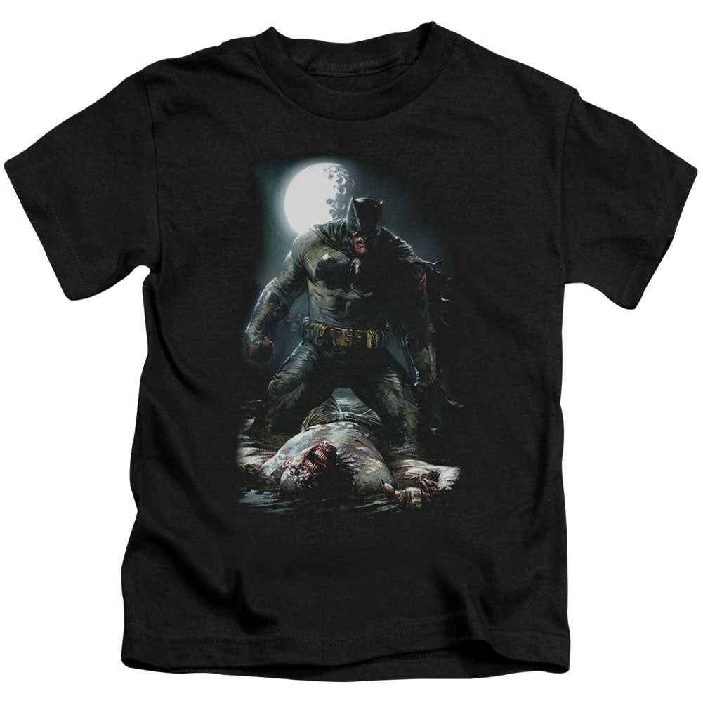 Batman Mudhole Juvenile Childrens T-shirt Front