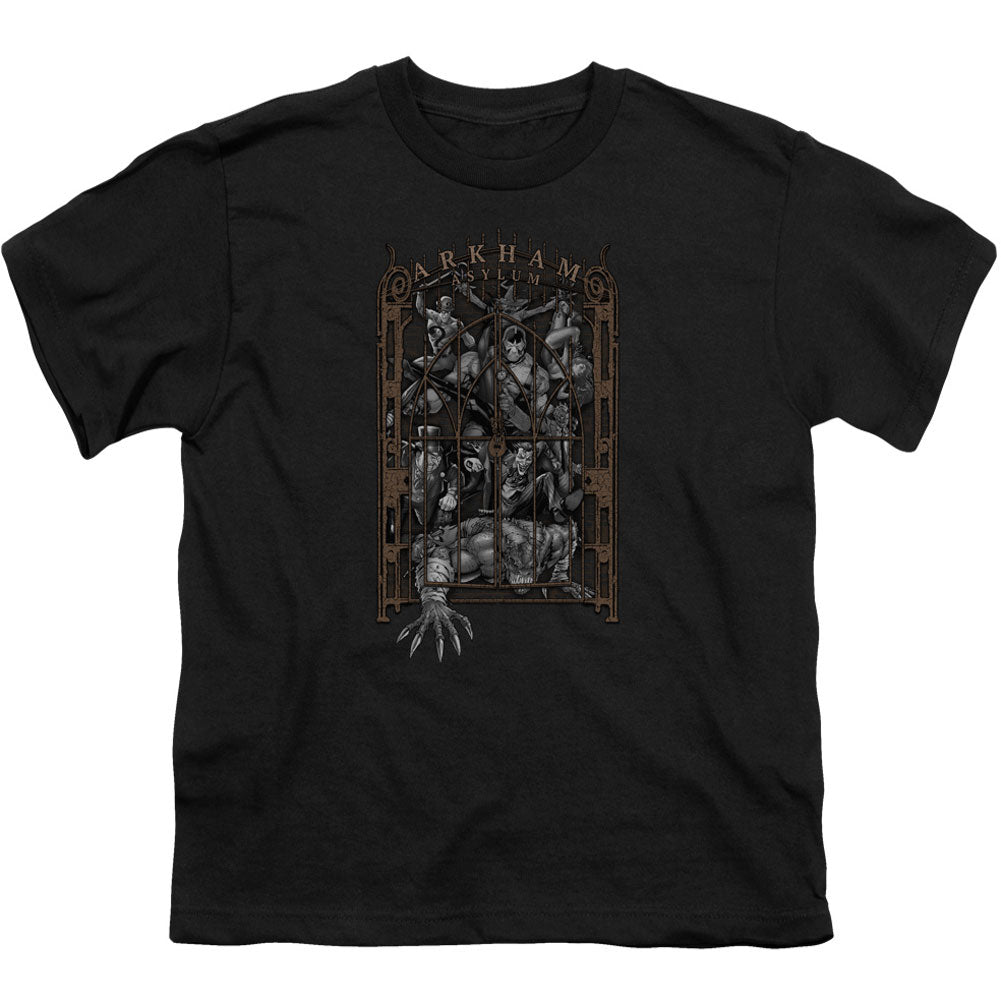 Batman Arkhams Gate Youth T-shirt Front
