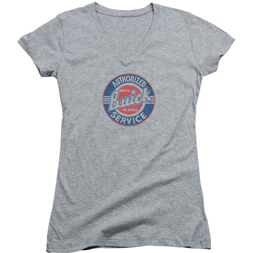 Buick Authorized Service V-Neck Junior Top Front