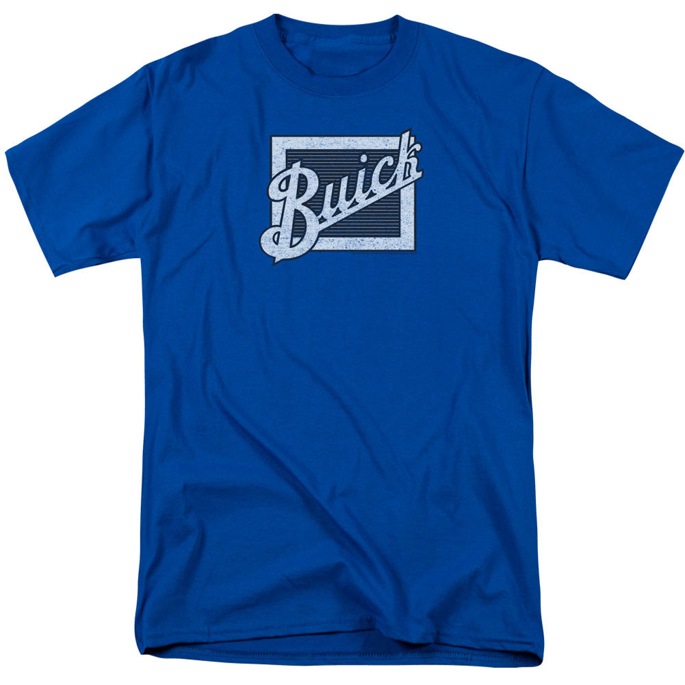 Buick Distressed Emblem Adult T-shirt Front