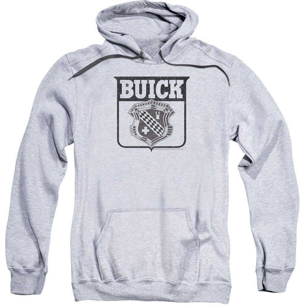 Buick 1946 Emblem Adult 25% Poly Hooded Sweatshirt Front