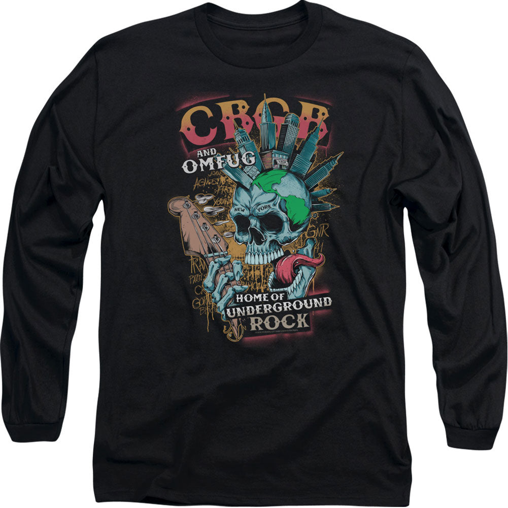 Cbgb City Mowhawk Long Sleeve Front