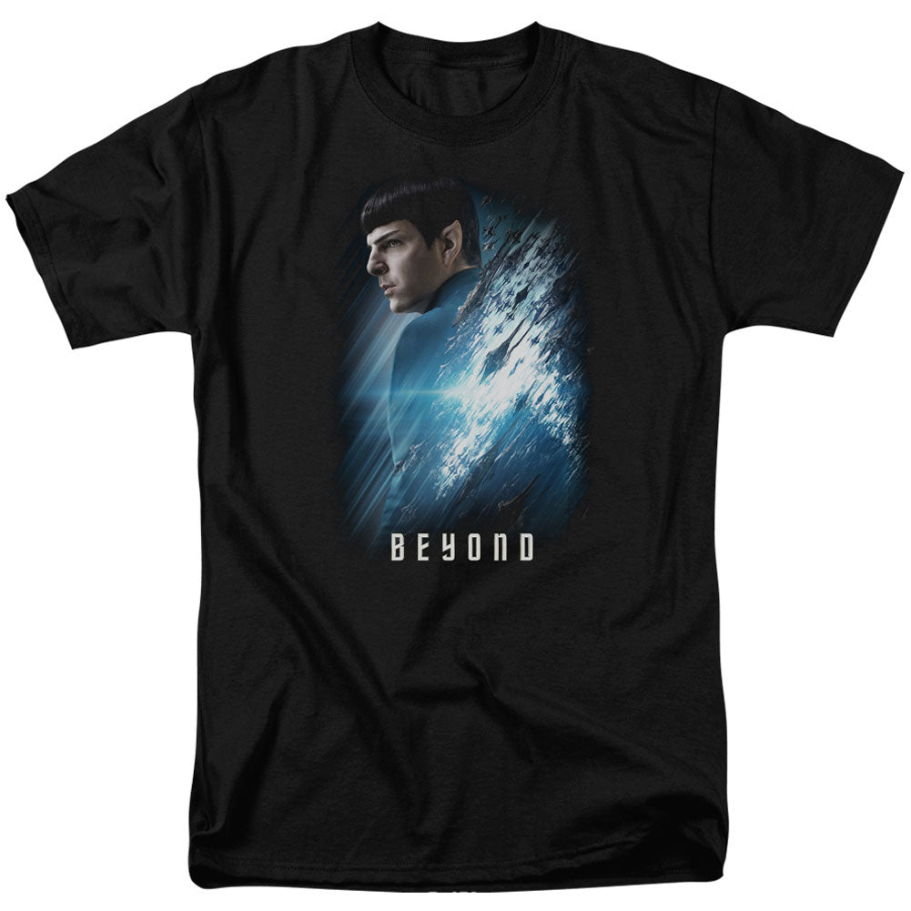 Star Trek Spock Poster Adult T-shirt Front