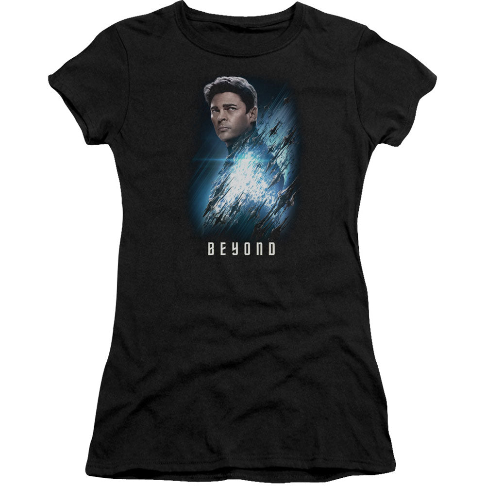 Star Trek Bones Poster Cap Sleeve Junior Top Front
