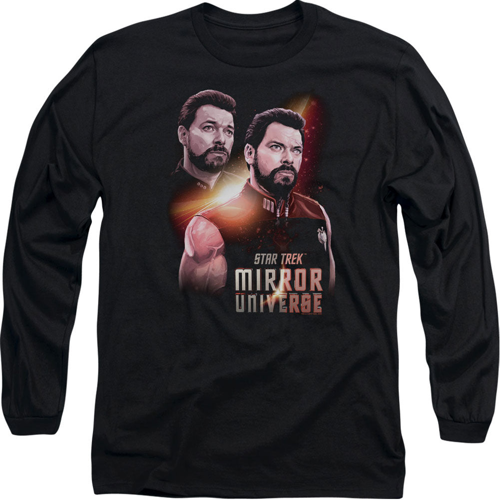 Star Trek Mirror Riker Long Sleeve Front