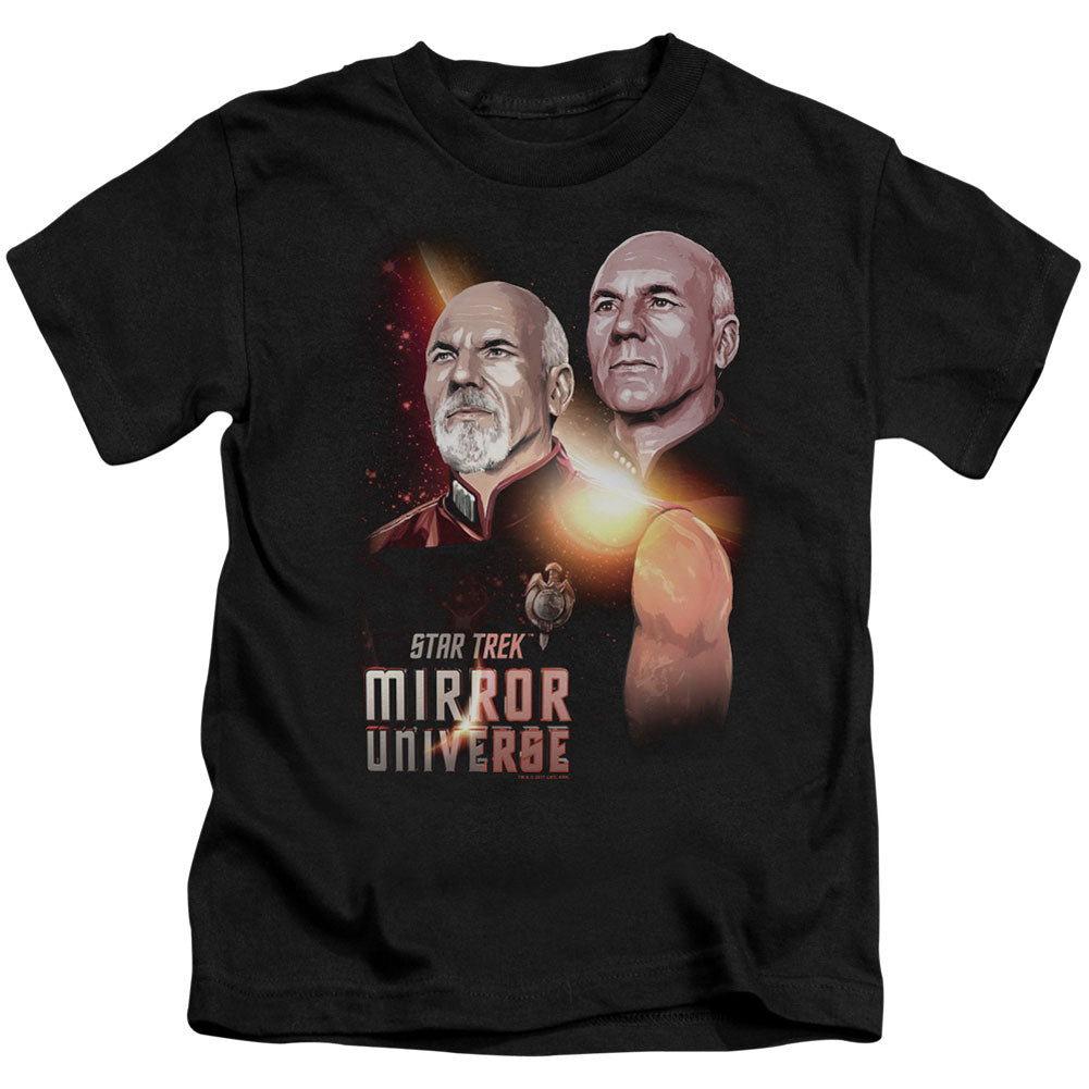 Star Trek Mirror Picard Juvenile Childrens T-shirt Front