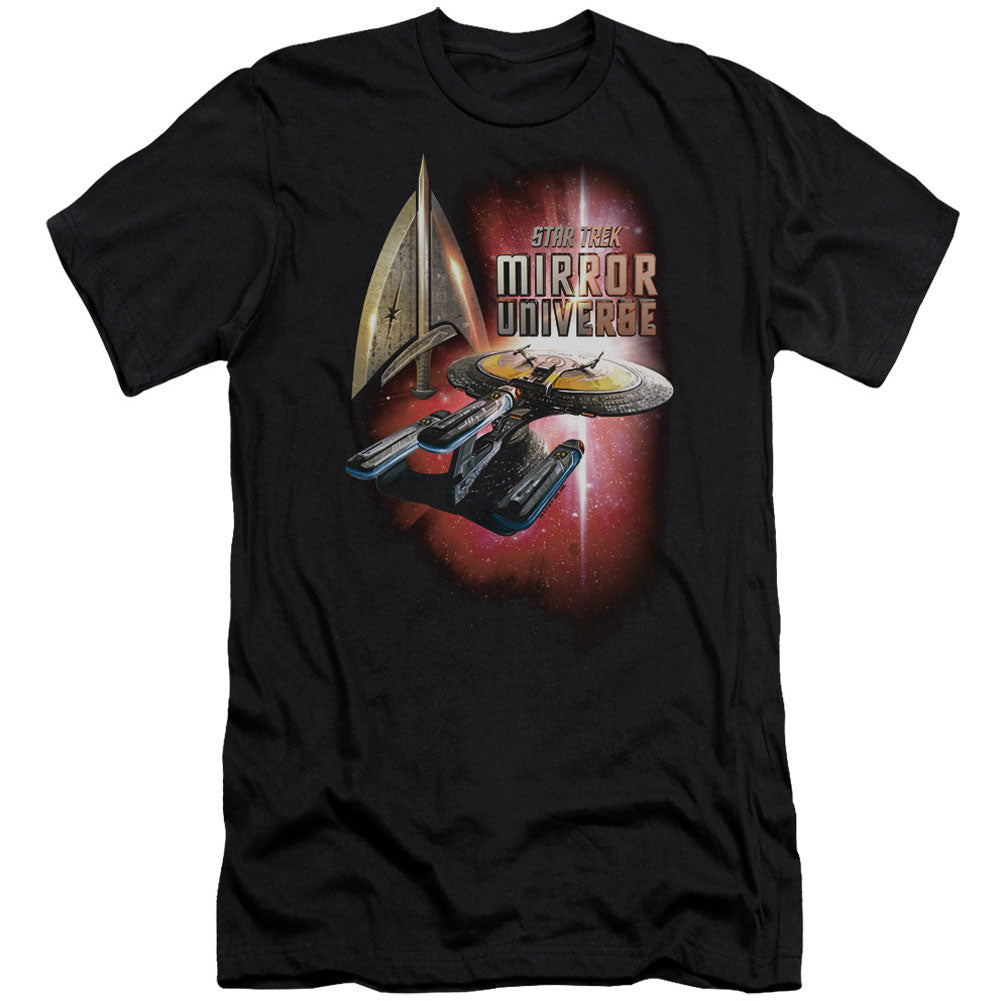 Star Trek Mirror Enterprise Adult Slim Fit Slim Fit T-shirt Front