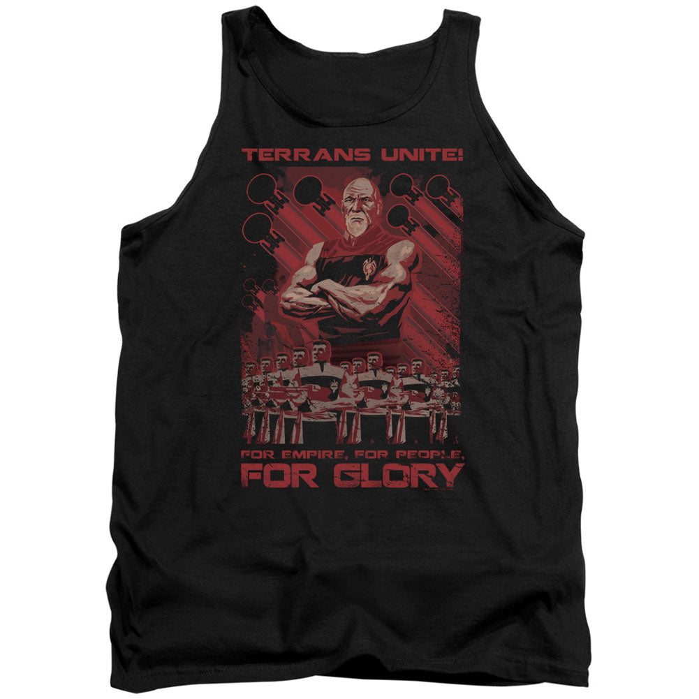 Star Trek Terrans Unite Mens Tank Front