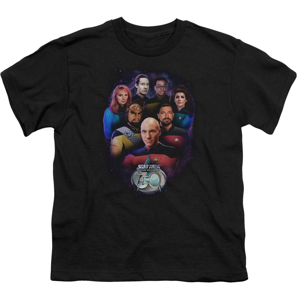 Star Trek Crew 30 Youth T-shirt Front