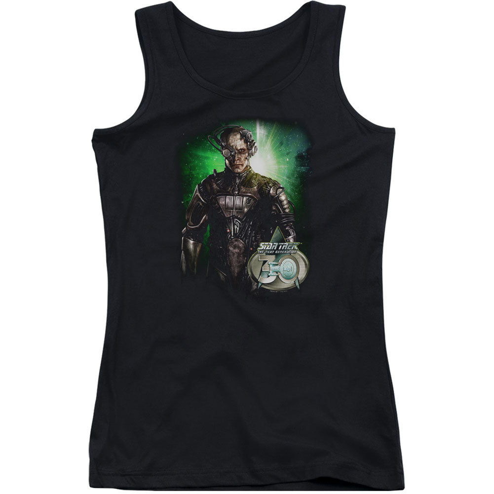 Star Trek Borg 30 Junior Top Front