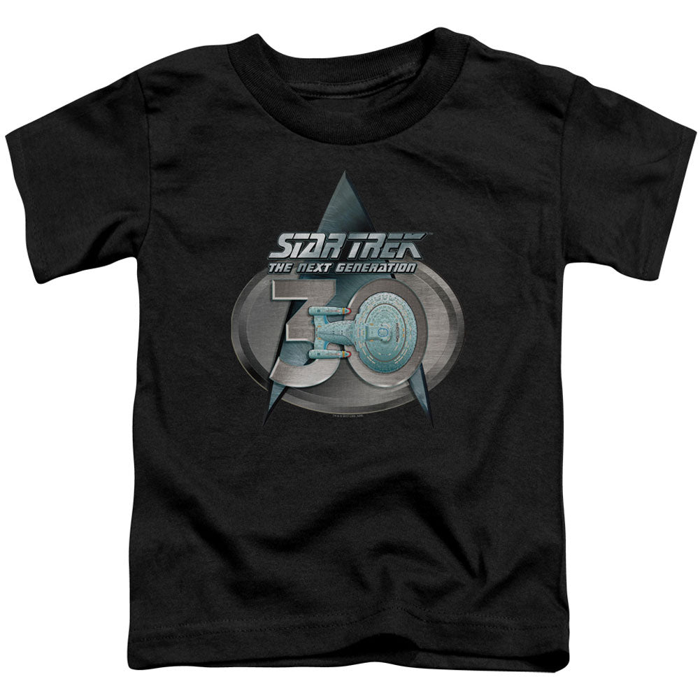 Star Trek Tng 30 Logo Toddler Childrens T-shirt Front