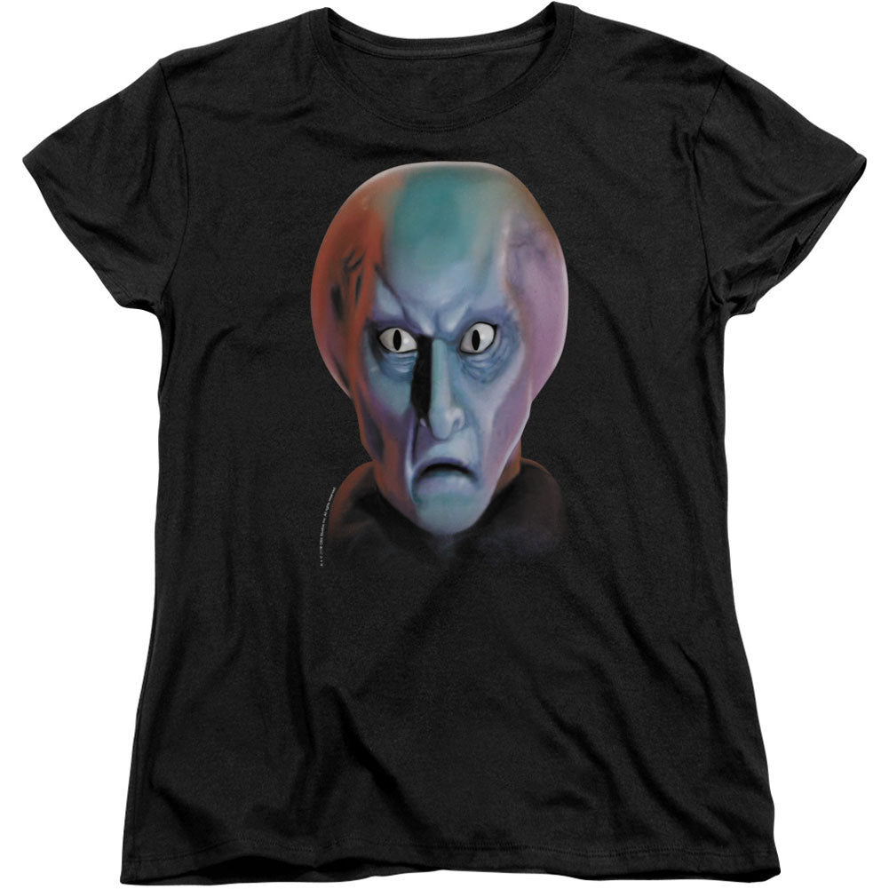 Star Trek Balok Head Junior Top Front