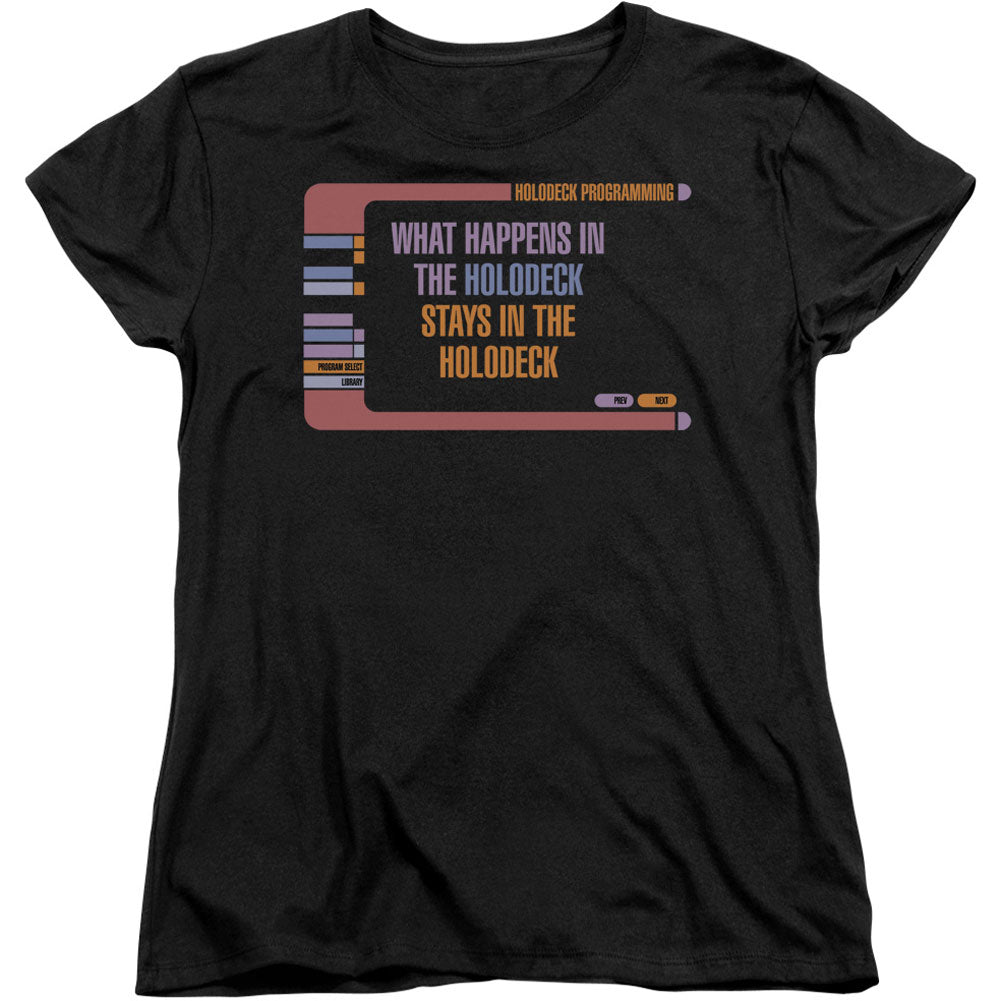 Star Trek Holodeck Secrets Junior Top Front