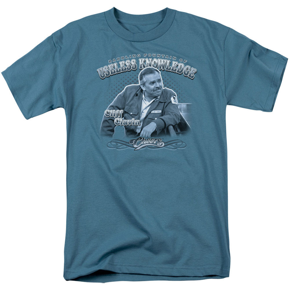 Cheers Fountain Of Knowledge Adult T-shirt Front