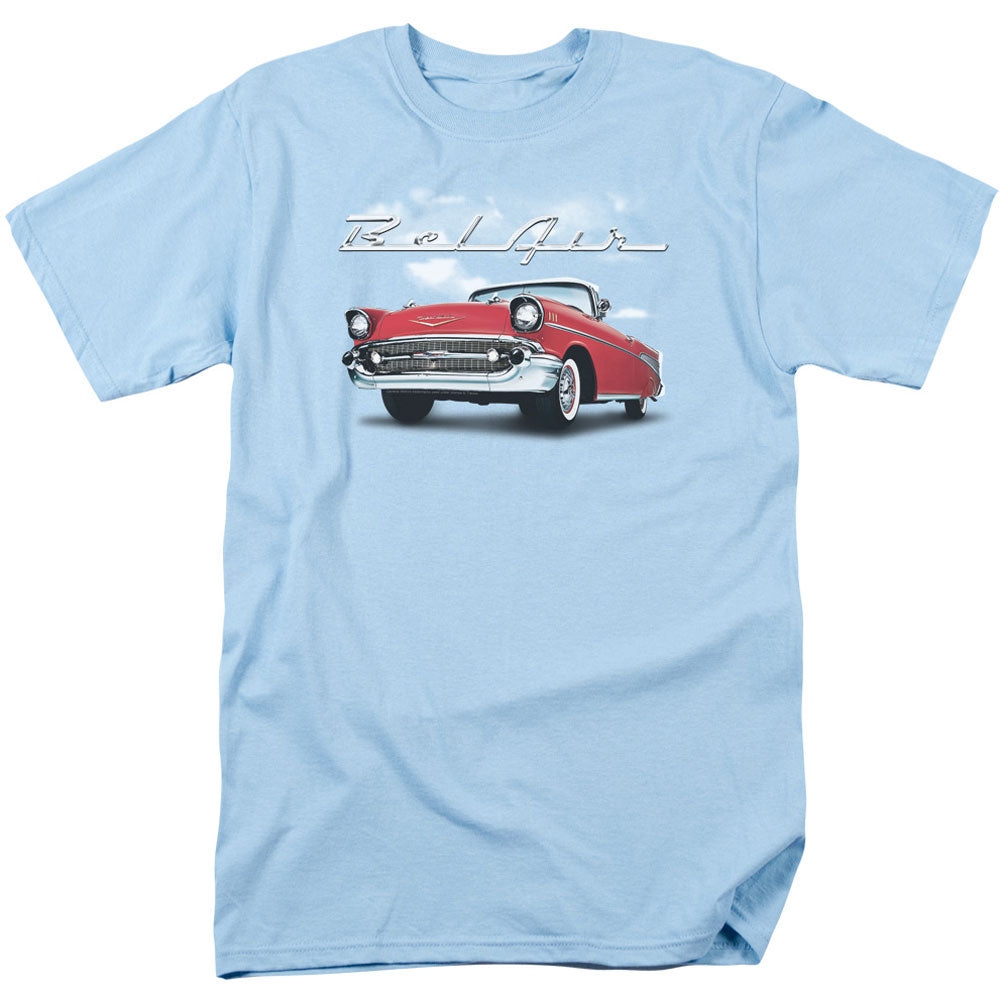 Chevy Bel Air Clouds Adult T-shirt Front