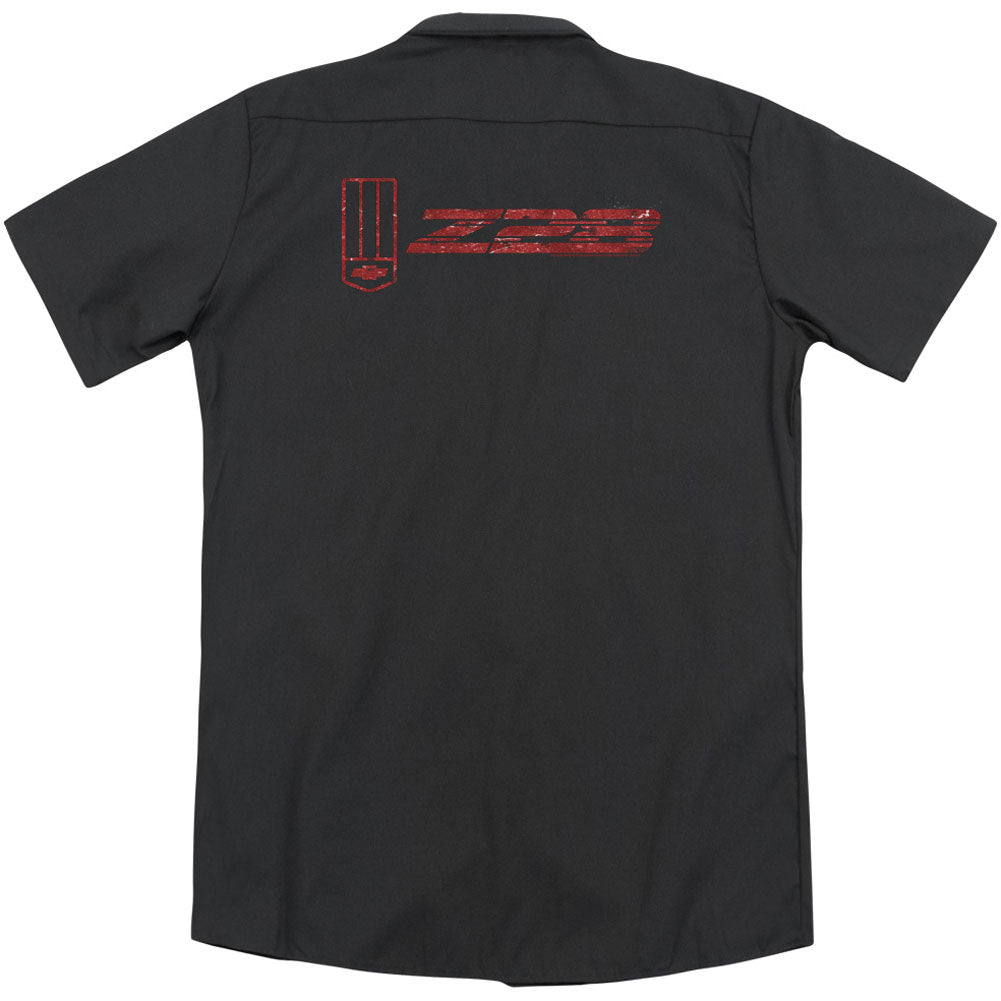 Chevy The Z28 (Back Print) Workshirt Back