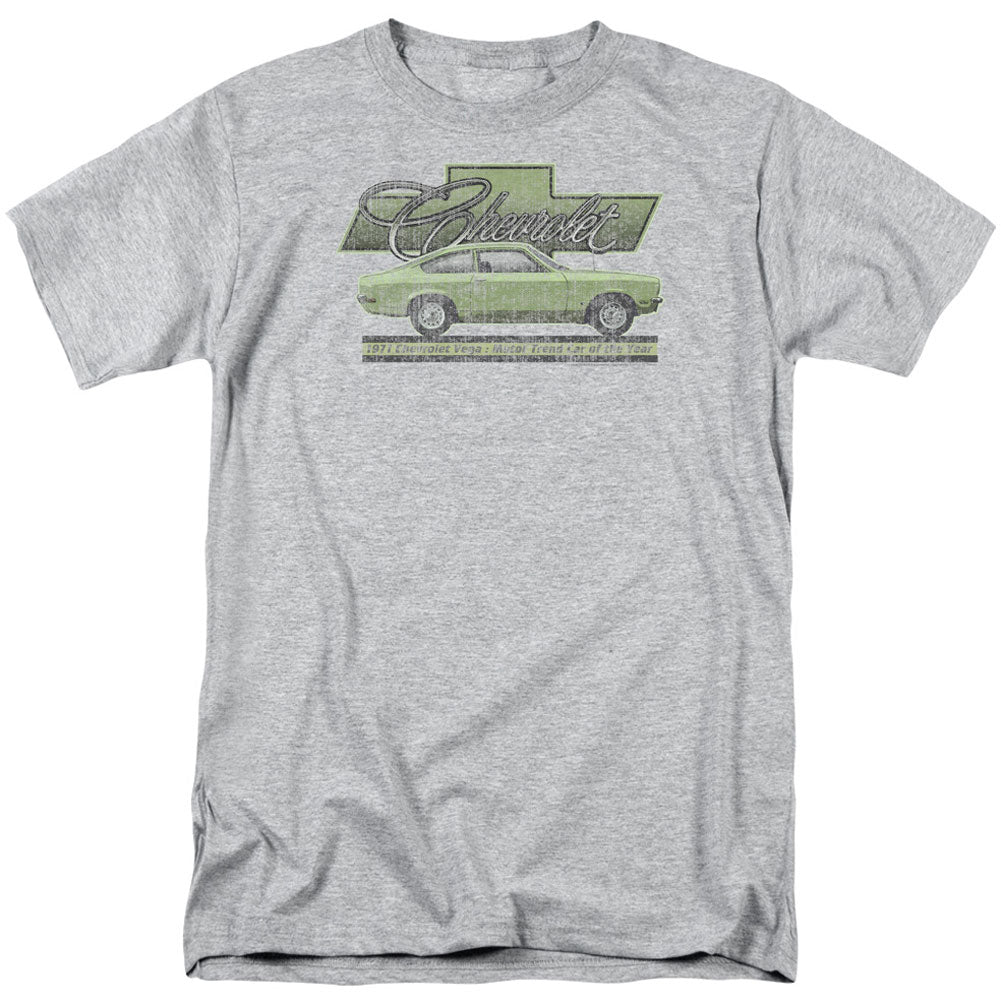 Chevy Vega Car Of The Year 71 Adult T-shirt Front
