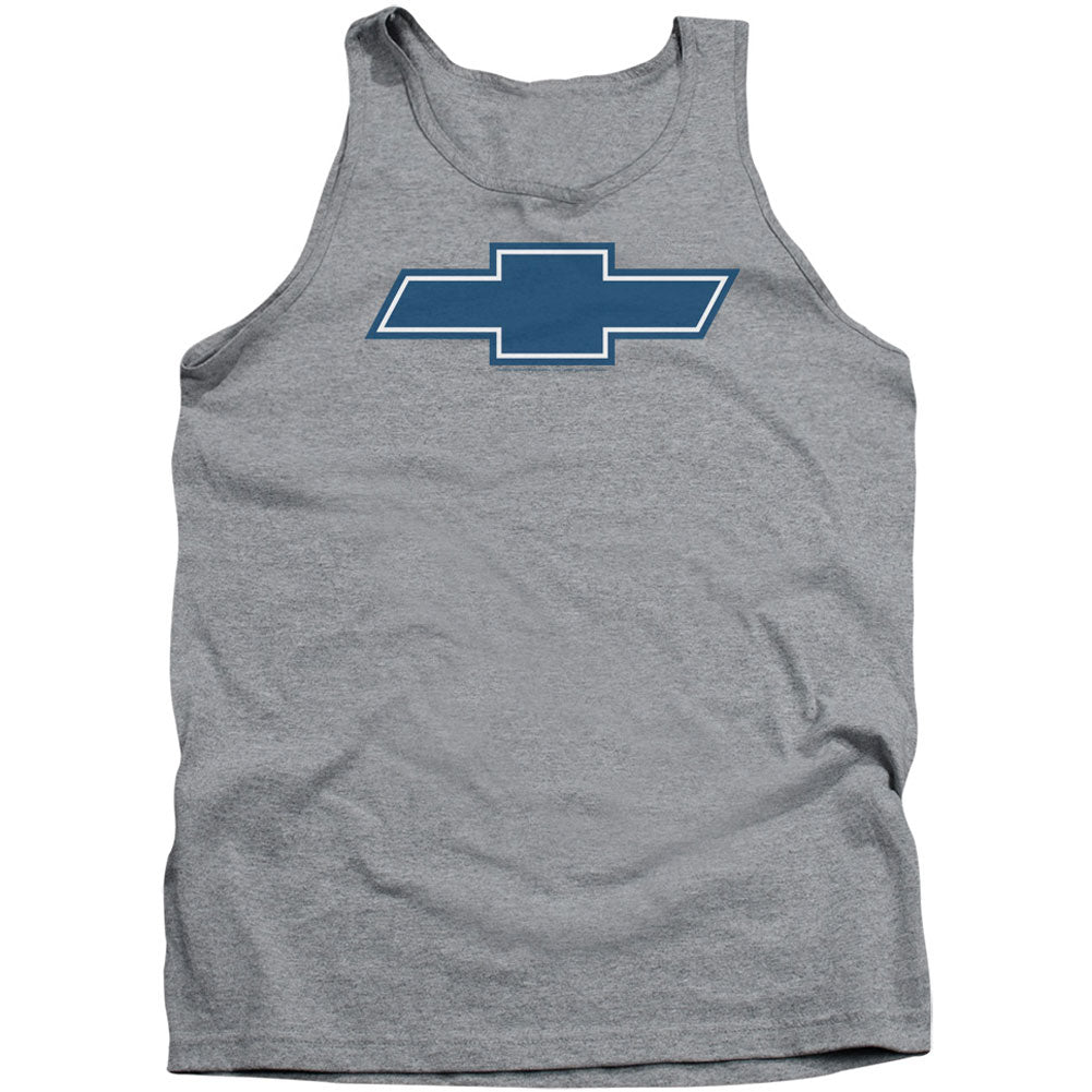Chevy Simple Vintage Bowtie Mens Tank Front