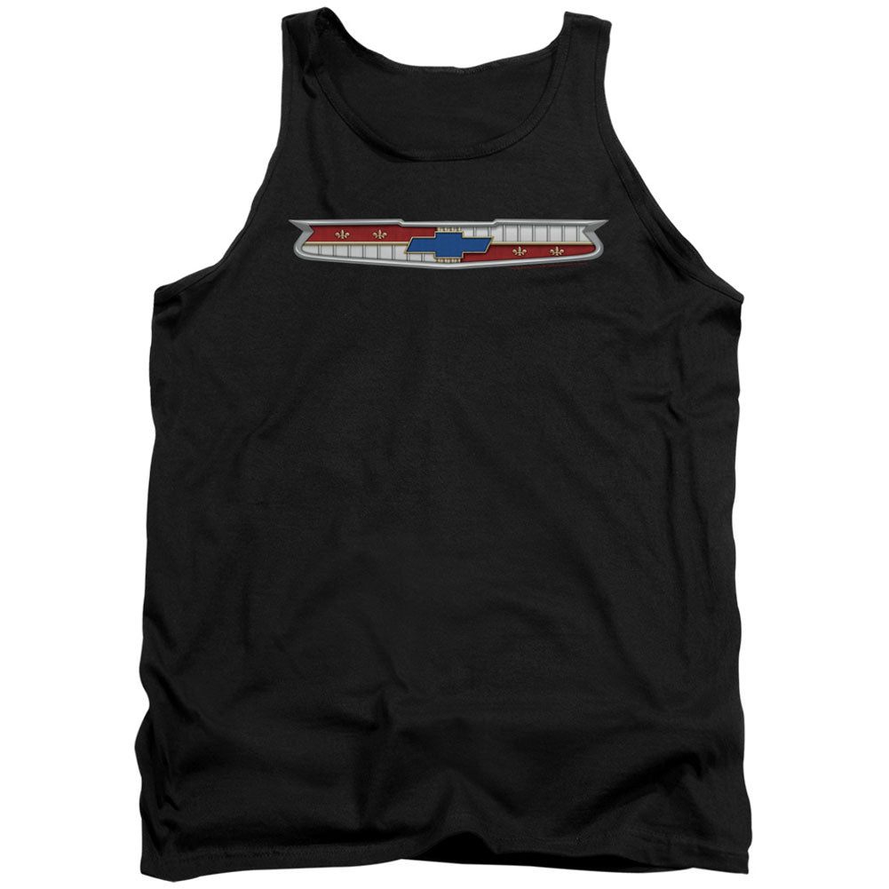 Chevy 56 Bel Air Emblem Mens Tank Front