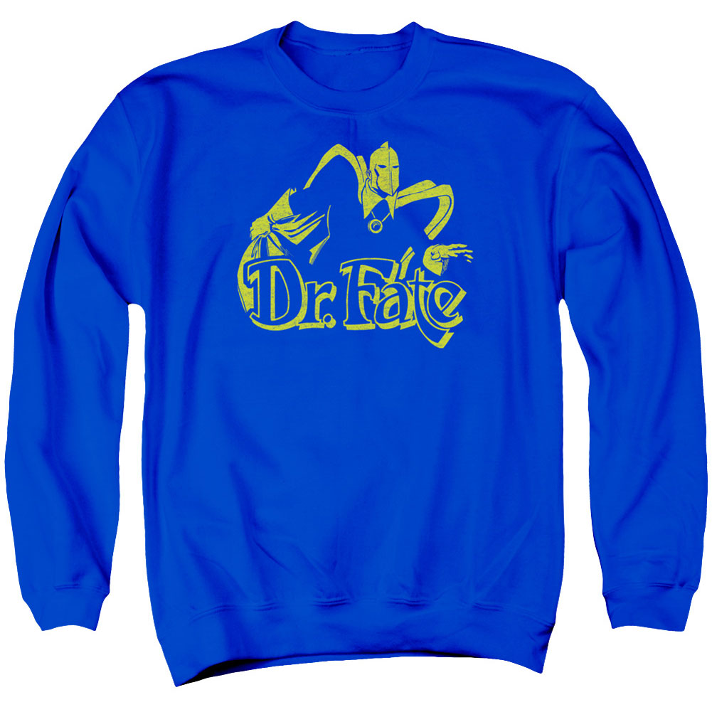 DC Comics One Color Fate Adult Sweatshirt Front