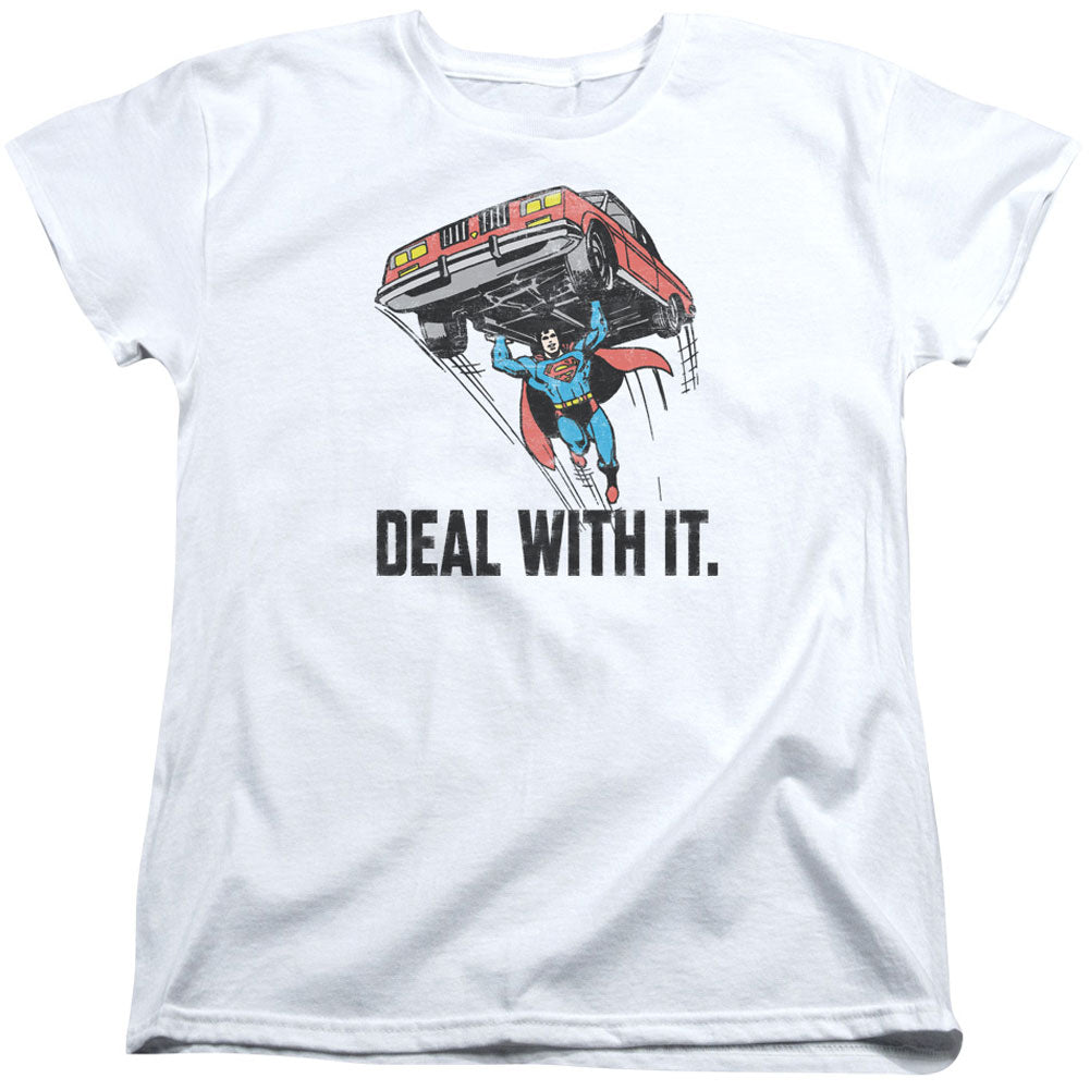 DC Comics Deal With It Junior Top Front