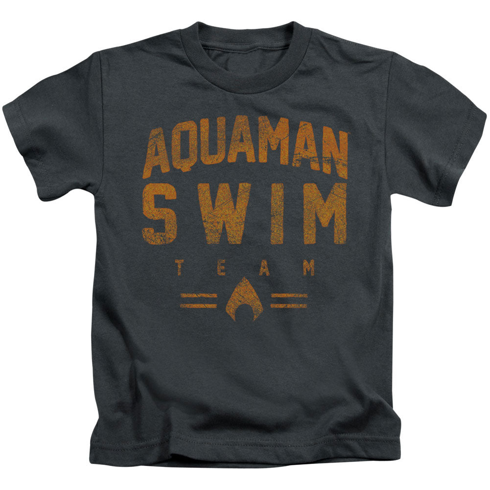 Justice League Of America Swin Team Juvenile Childrens T-shirt Front