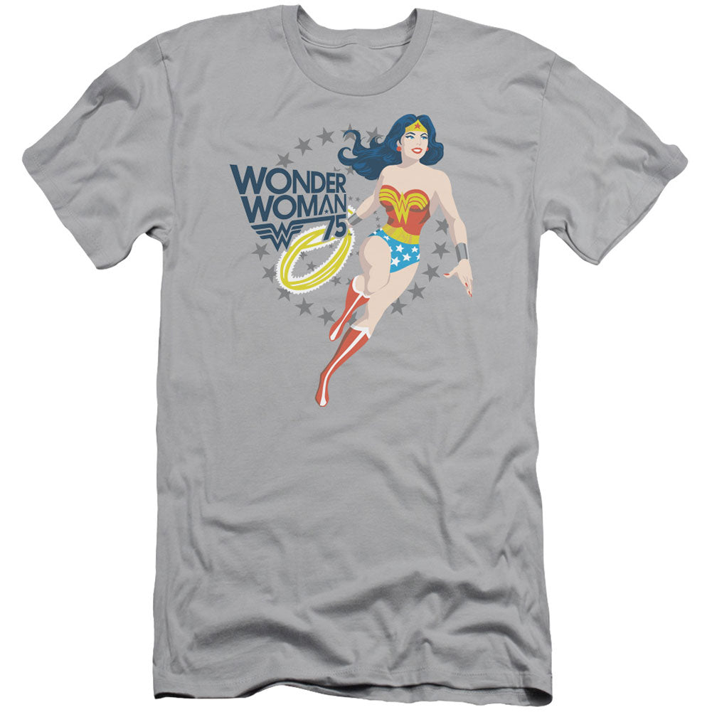Wonder Woman Simple 75 Adult Slim Fit Slim Fit T-shirt Front