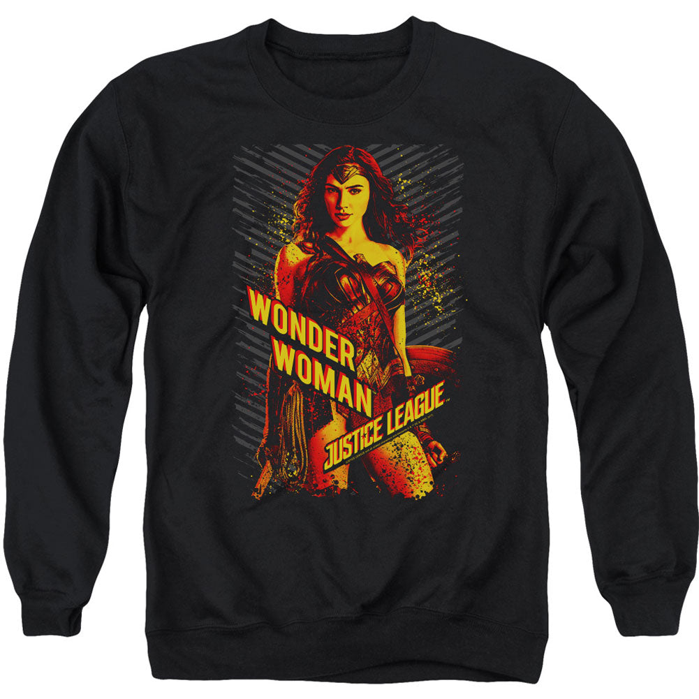 Justice League Wonder Woman Adult Sweatshirt Front