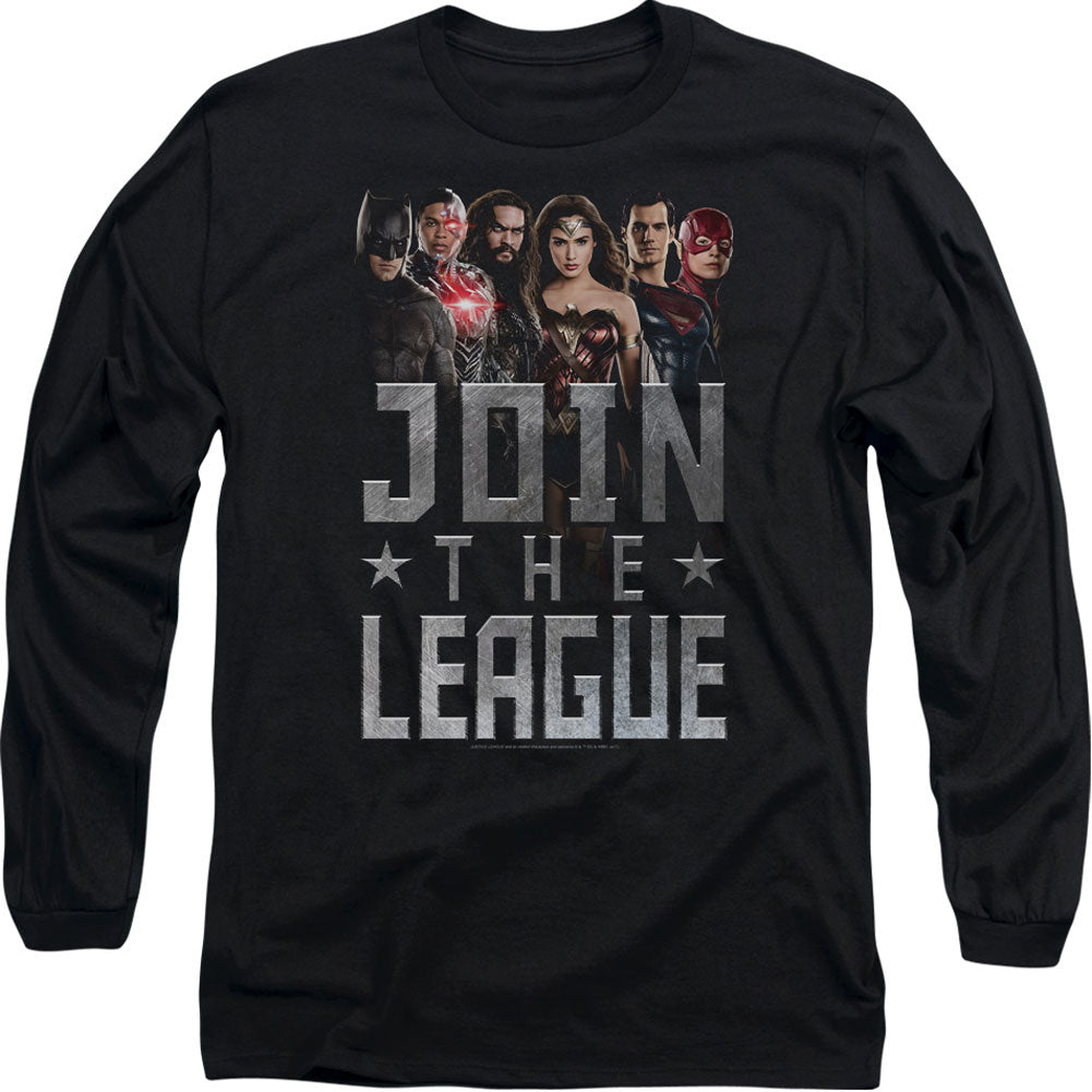 Justice League Join The League Long Sleeve Front