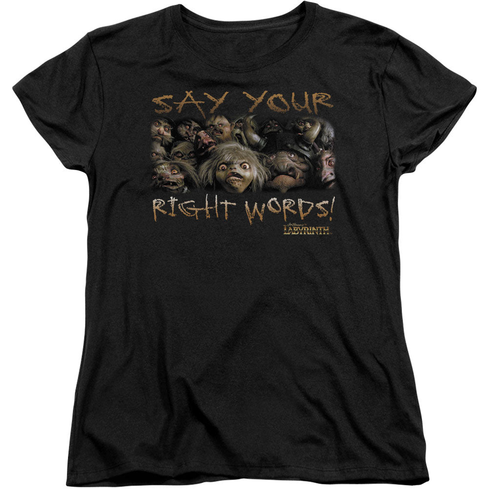 Labyrinth Say Your Right Words Junior Top