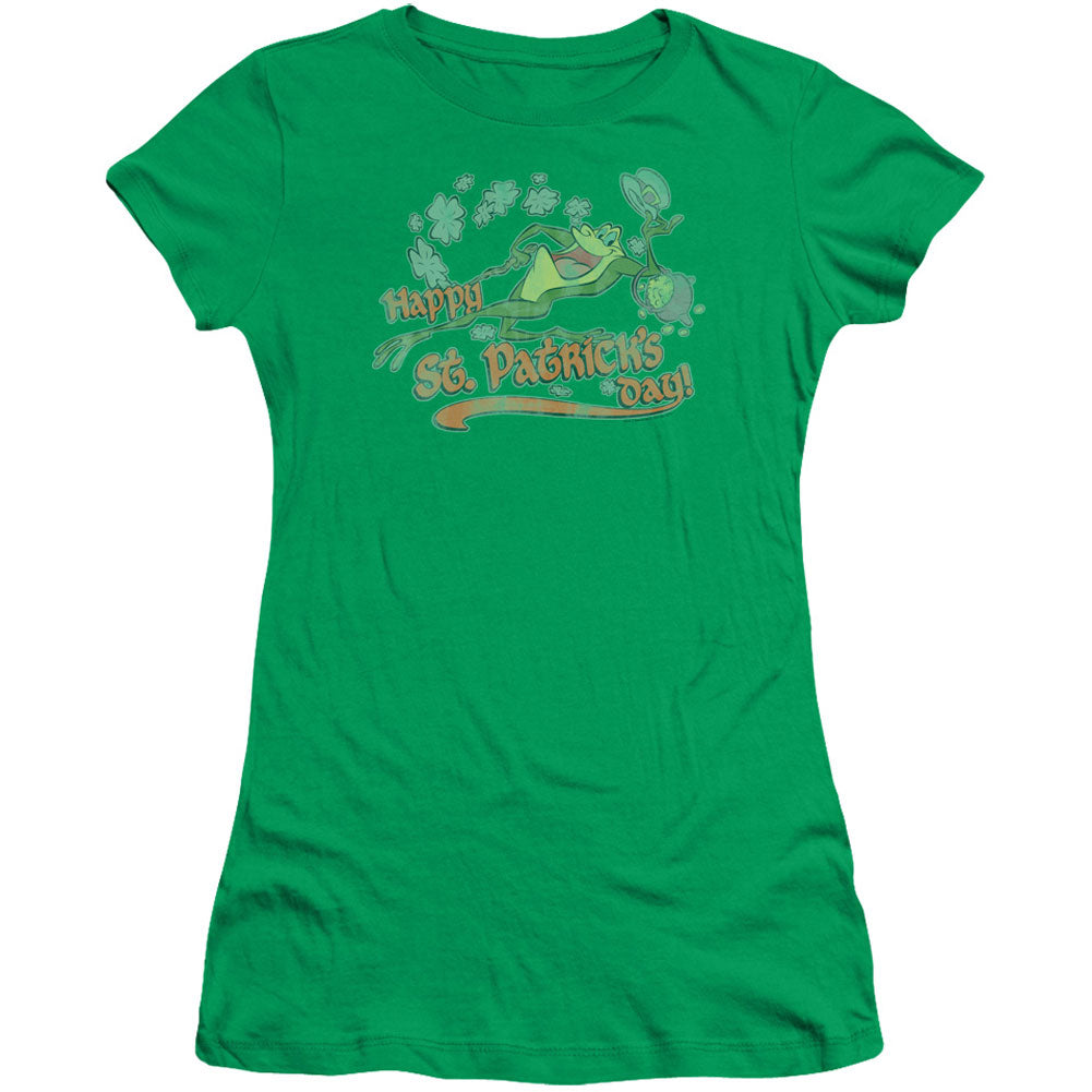 Looney Tunes Michigan J Cap Sleeve Junior Top Front