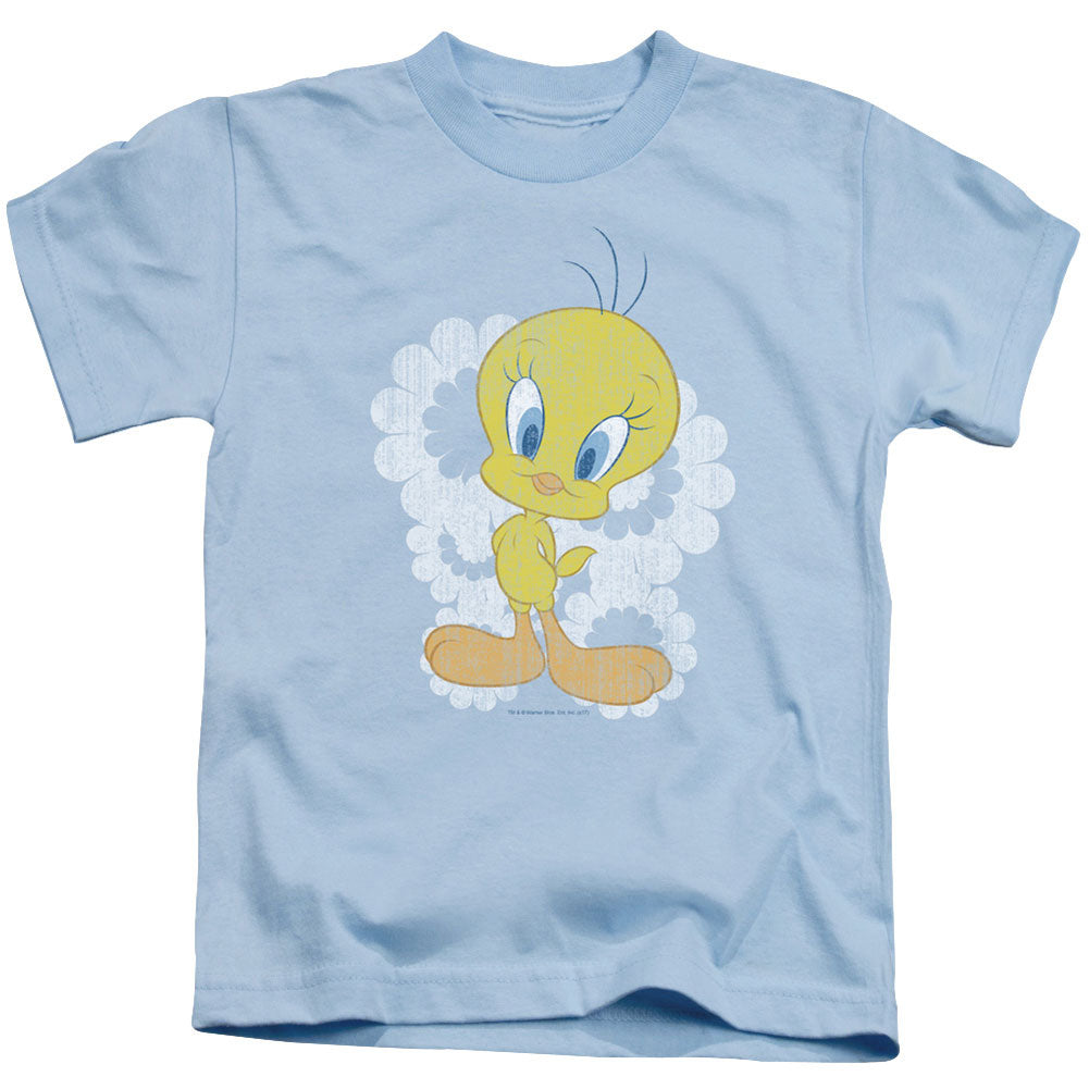Looney Tunes Retro Tweety Juvenile Childrens T-shirt Front